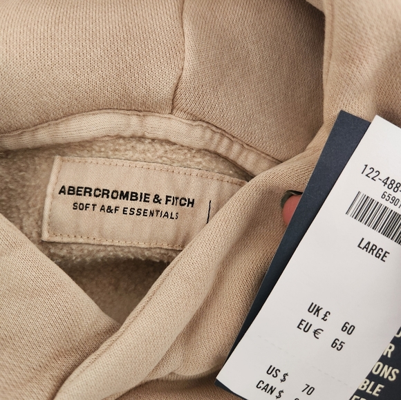 Abercrombie and Fitch Men's  Hoodie, Large - Picture 4 of 4